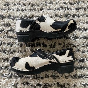 Bjork Clogs Safari Collection Cow